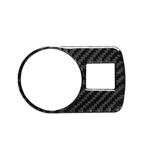 【並行輸入品】左ヘッドライトスイッチステッカー ソフト 防塵 ハイフィット ブラック 左ヘッドライトスイッチ デカール Audi 2008 20