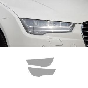【並行輸入品】MaikOn 2 個車のヘッドライト保護フィルムビニール透明黒 TPU ステッカー、アウディ A7 S7 RS7 4K 4G 20