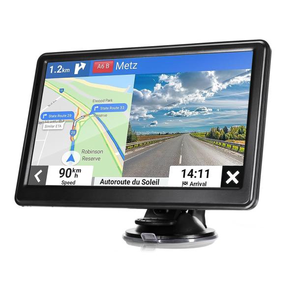 【並行輸入品】2024年最新車 GPS ナビゲーター 7インチ タッチスクリーン リアルボイスプロン...