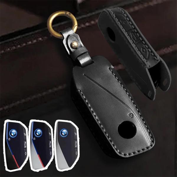 【並行輸入品】Key Fob Case Protection Shell Cover Leather...