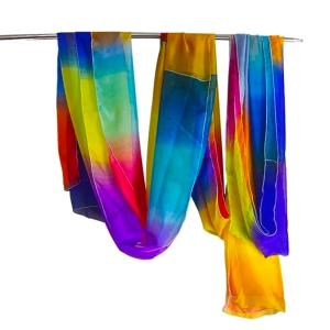 【並行輸入品】Blue ther Silk Fountain to Streamer (Imitated Silk) Magic Tricks