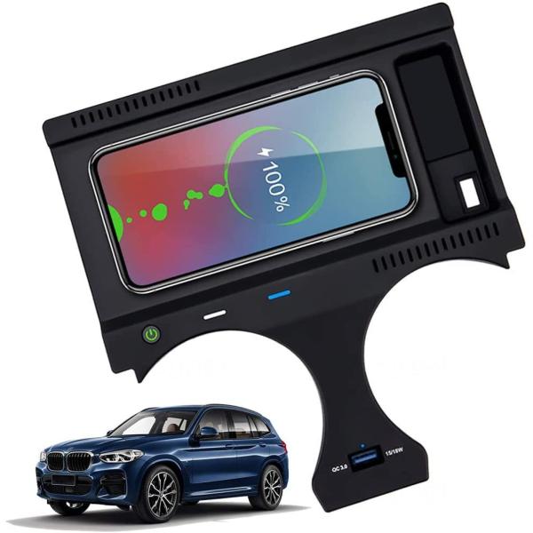 Car Wireless Charger for bm*w X3 2018 2021 bm*w X4...