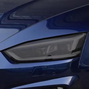 【並行輸入品】CKLS 2 Pcs車のヘッドライト保護フィルムフロントライト透明スモークTPUステッカー、アウディA5 8T 8F S5 RS5