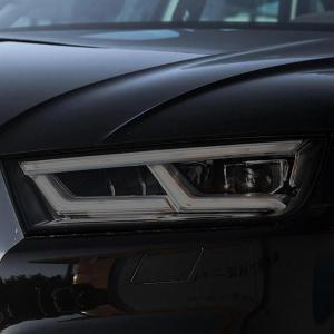 【並行輸入品】CKLS 2 Pcs車のヘッドライト保護フィルムスモーク透明TPUステッカー、アウディQ5 FY SQ5 2017 2020用 C