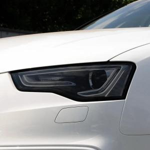 【並行輸入品】ChrOx 車のヘッドライト保護フィルム透明TPUステッカースモークブラックティントラップビニール、アウディA5 S5 RS5 8