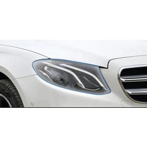 【並行輸入品】ChrOx 車のヘッドライト保護フィルム透明ブラックTPUステッカー、メルセデスベンツW213 A238 E 260 300 20