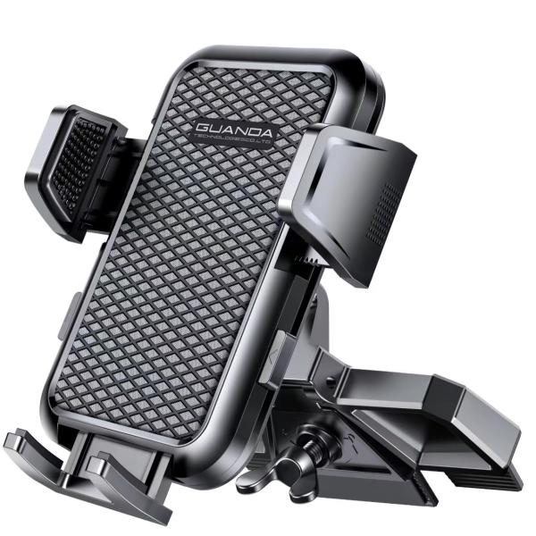 【並行輸入品】CDスロット電話マウント アップグレードされた車載電話ホルダー [厚いケースに優しい]...