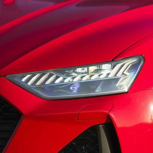 【並行輸入品】ChrOx 車のフロントライト透明TPUステッカーヘッドライト保護フィルムアクセサリー2個、アウディRS3 8V RS4 B8 B