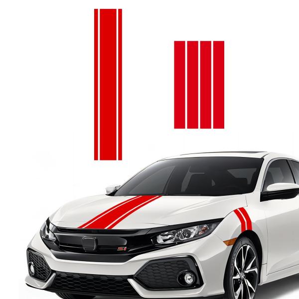 【並行輸入品】x xotic tech Car Hood Fender Stripe Hash Ma...