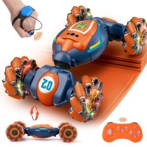 QXHOL Gesture Sensing RC Stunt Car   Boys Toys Age 6 8 12, 4WD H 並行輸入品