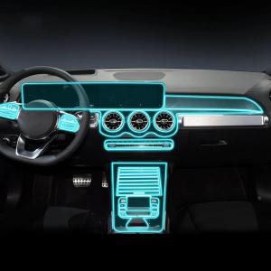 【並行輸入品】ChrOx 車内詳細ステッカースクリーンアンチスクラッチプロテクターTPUフィルムダッシュボードパネルフィルムカバー、メルセデスベ