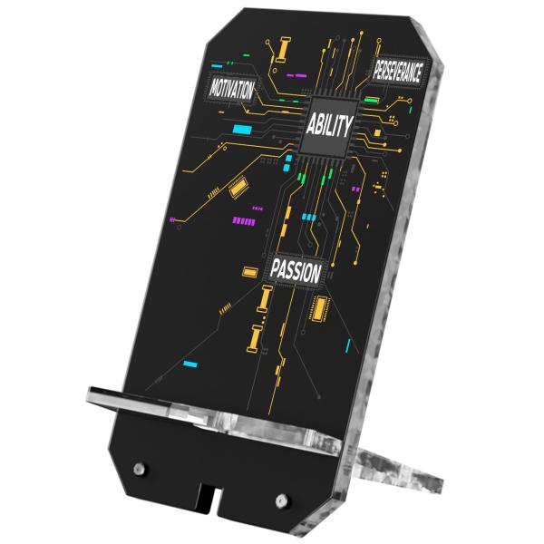 【並行輸入品】Parxara インスピレーション引用句 電話ホルダースタンド デスク ベッドサイド ...