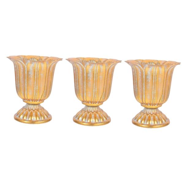 PRETYZOOM 3 Pcs Classical Vase Cylinder Vases Retr...