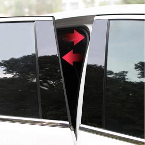 【並行輸入品】車のドア窓ピラーステッカーに適合...の詳細画像3