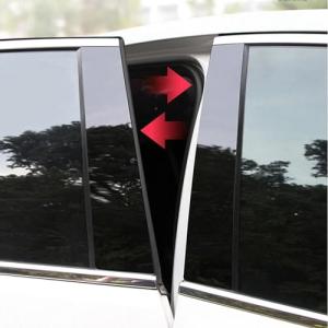 【並行輸入品】車のドア窓ピラーステッカーに適合...の詳細画像4