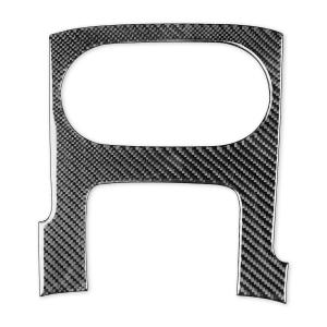 【並行輸入品】MiLOrangeNi カーボンファイバーウォーターフレーム インテリアパネルフレームカバーステッカー デカール ブラックトリム