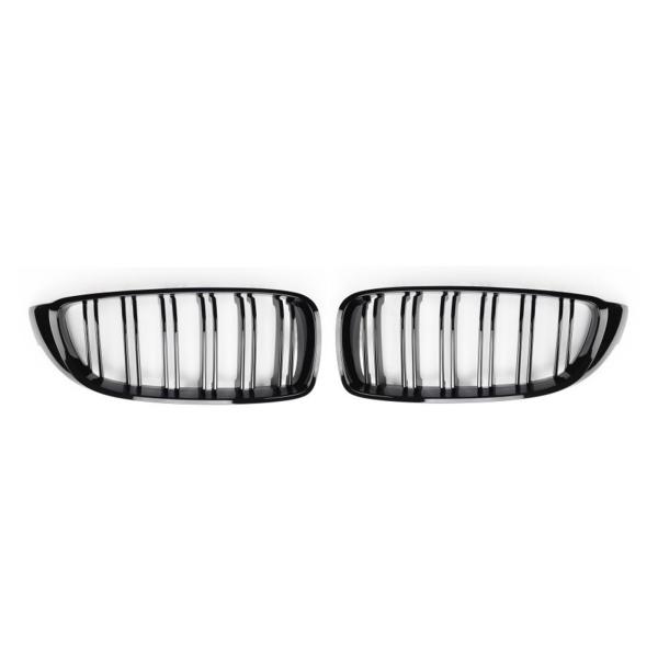 Auto body accessories Bright Black Front Kidney Gr...