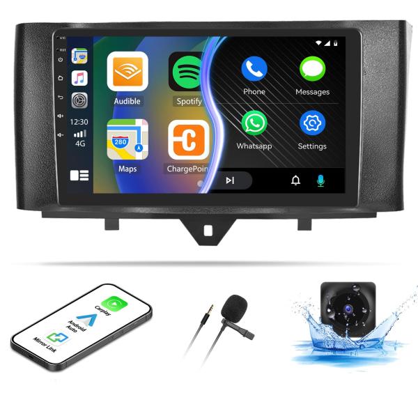 2+64G Android Car Stereo for Mercedes Benz Smart F...