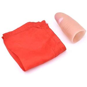 【並行輸入品】blue ther 3 Set Finger Magic Tricks with Silks Mystical Rubber F