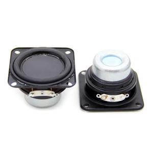 【並行輸入品】Kamonda 2pieces 47mm Portable Speaker Bass Loudspeaker 4 Ohm 15W