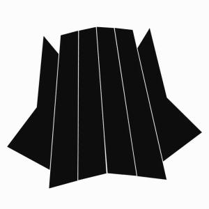 【並行輸入品】車のウィンドウトリムカバー B C 列ステッカー に適合するアウディ A4 2017 2022 車のウィンドウトリムカバーコラムピ