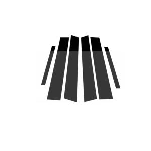 【並行輸入品】車のウィンドウトリムカバー B C 列ステッカー に適合するメルセデスベンツ E クラス W213 350 250 200d 20