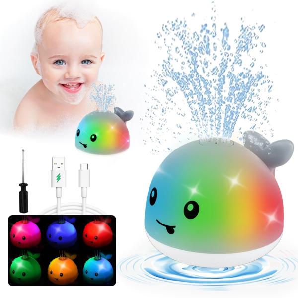 Baby Toddler Infant Bath Toys   Light up Toddla Wh...