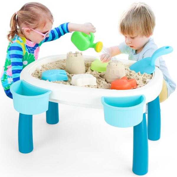 LUYE Toddler Water Table, Outdoor Toys Sand and Wa...