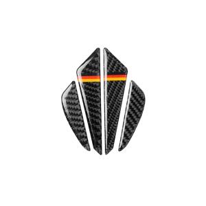 【並行輸入品】MiLOrangeNi カーボンファイバー バンパー ストリッカー インテリア パネル フレーム カバー ステッカー デカール ブ