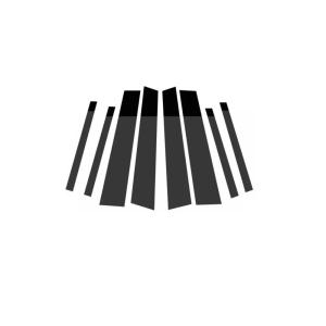 【並行輸入品】車のウィンドウトリムカバー BC 列ステッカー に適合するメルセデスベンツ X247 180 250 2020~2024 車のウィ