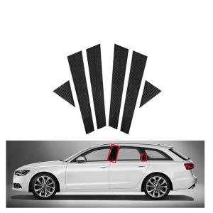 【並行輸入品】車のウィンドウトリムカバー BC 列ステッカー に適合するアウディ A4 B8 A3 8V A6 C7 車のウィンドウトリムカバー