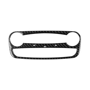 【並行輸入品】MiLOrangeNi カーボンファイバー 読書灯 インテリア パネル フレーム カバー ステッカー デカール ブラック トリム