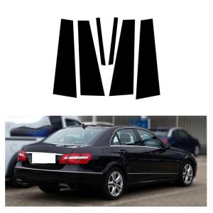 【並行輸入品】車のウィンドウトリムカバー B C 列ステッカー に適合するメルセデスベンツ Eクラス W212 セダン E200 E250 E2