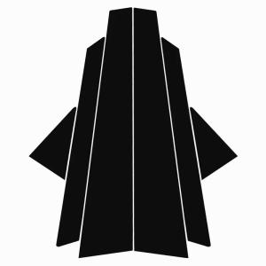 【並行輸入品】車のウィンドウトリムカバー B C 列ステッカー に適合するアウディ A6 2002 2011 車のウィンドウトリムカバーコラムピ