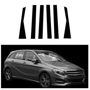 【並行輸入品】車のウィンドウトリムカバー B C 列ステッカー に適合するメルセデスベンツ Bクラス W246 2012 2019 車のウィンド
