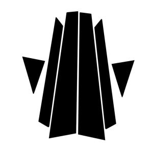 【並行輸入品】車のウィンドウトリムカバー B C 列ステッカー に適合するアウディ A6 C5 4B 1997 2004 C6 4F 2005