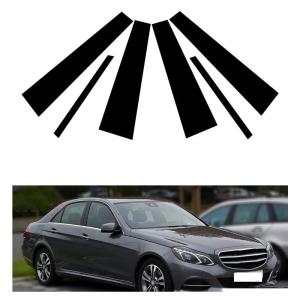 【並行輸入品】車のウィンドウトリムカバー B C 列ステッカー に適合するメルセデスベンツ Eクラス W212 4ドア E200 E250 E2