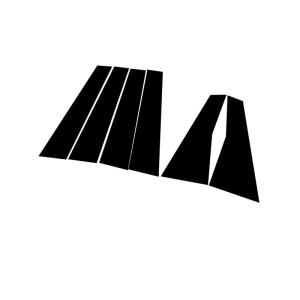 【並行輸入品】車のウィンドウトリムカバー B C 列ステッカー に適合するメルセデスベンツ Bクラス W247 2020 2023 車のウィンド