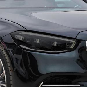 【並行輸入品】CKLS 車のヘッドライト保護フィルムティントラップビニール透明TPUステッカー、メルセデスベンツSクラスW223 2021用 C