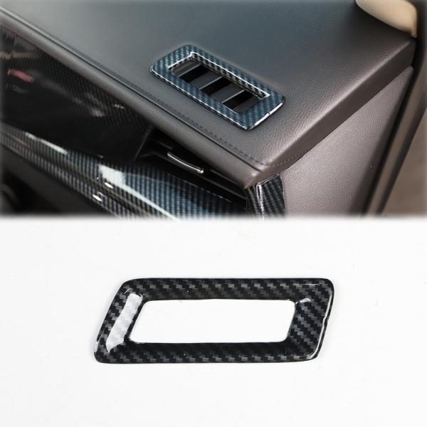 【並行輸入品】AEISOY カーボンファイバースタイル 自動車用ダッシュベントカバートリム 1個 キ...