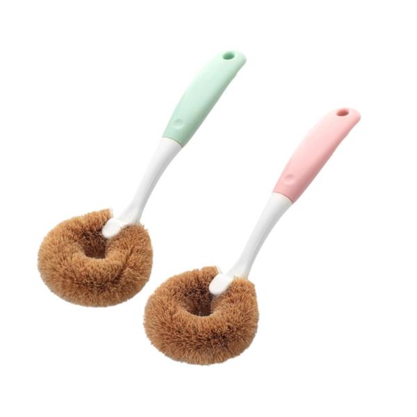 Ipetboom 2pcs Long Handle Brush Household Cleaning...