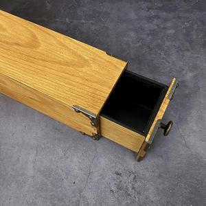 【並行輸入品】MOMOMAGE Wooden Drawer Box (37×11×10.5 cm/14.56×4.33×3.93 in) Ma