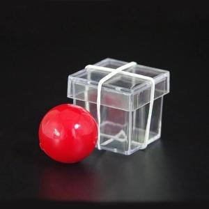 【並行輸入品】blue ther Bandit Ball Penetrate Through Clear Box Magic Tricks f