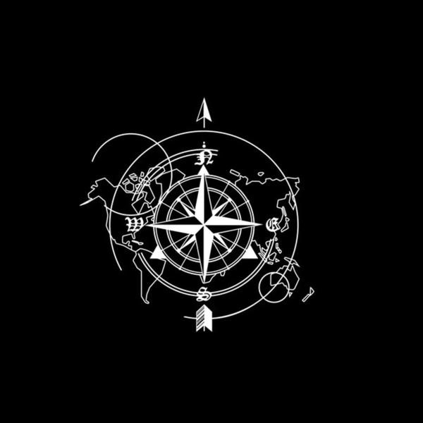 【並行輸入品】Car Stlcker Trailer Truck Travel Compass Wo...