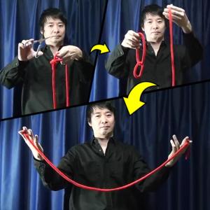 【並行輸入品】ZQION Tarope2 Rope Revolution Close Up Magic Tricks for Professi