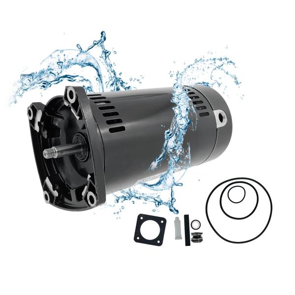 【並行輸入品】VANPERT USQ1152 Pool Pump Motor 1.5HP and S...