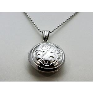 ロケットペンダント ペンダント トップ １４金丸型[大]模様｜alljewelry