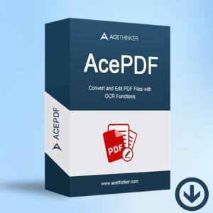 AcePDF Editor - PDF Converter Pro 1台版 永久ライセンス (Windows/Mac対応)【ダウンロード版】/ さよなら Adobe Acrobat - コスパ抜群の買い切り型PDFソフト