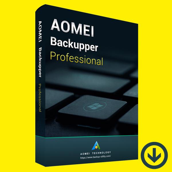 AOMEI Backupper Professional 最新版 [ダウンロード版] / ドライブや...