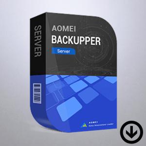 AOMEI Backupper Server 最新版 [ダウンロード版] / サーバマシン向けのシンプルで効率的なバックアップソフト